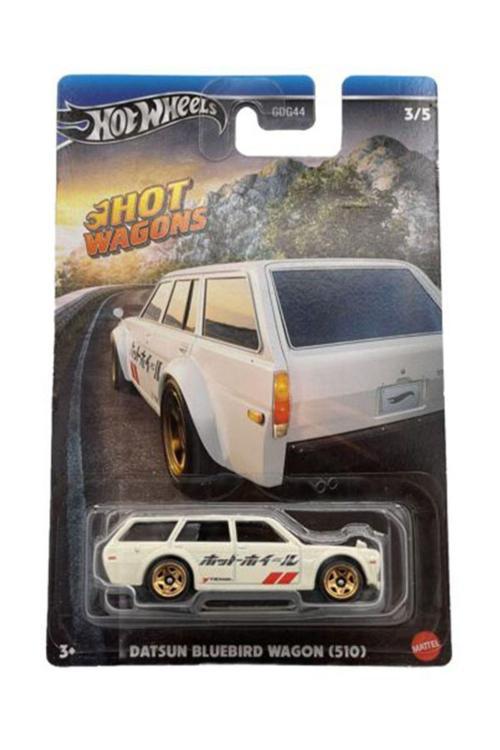 Hot Wagons - Datsun Bluebird Wagon (510) (1/64)