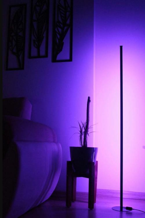 Köşe Dekoratif Lambader -Led Lamba Işık Sistemi - Full Rgb 256 Renk
