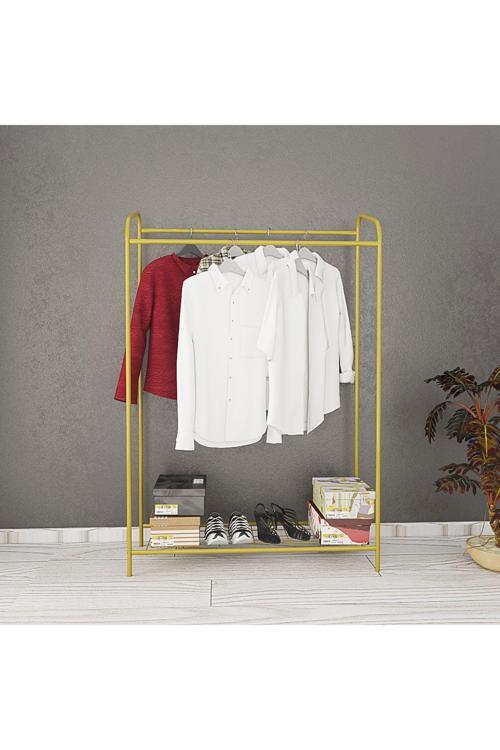 Armin Çiftli Gold New Konfeksiyon Askısı Büyük Boy Butik Elbise Askısı
