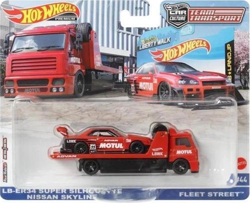 Premium HCN54 Team Transport LB-ER34 Super Silhouette Nissan Skyline / Fleet Street (#44)