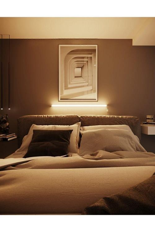 Uzaktan Kumandalı Led Abajur Gece Lambası Rgb 256 Renk Yuksek Işık Sistemi