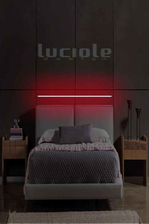 Uzaktan Kumandalı Led Lambader Yatak Ve Tv - Animasyon Renk Rgb Çok Renkli Ledbeyaz
