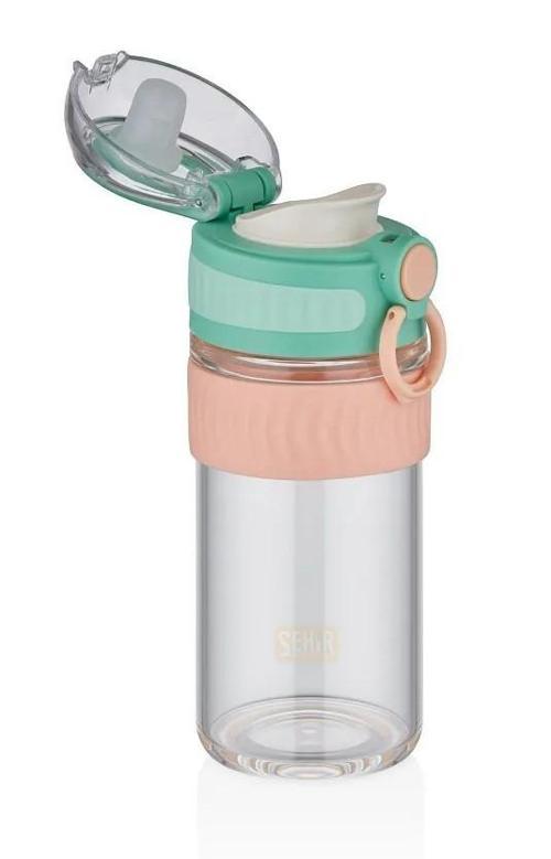 400 ml Glass Bottle Cam Suluk Yeşil