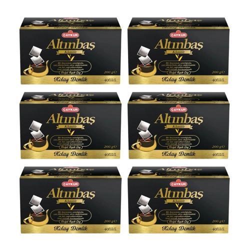Altınbaş Demlik Poşet 40 lı 200 gr x 6 Adet