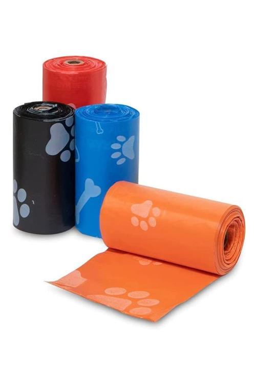 Kedi Köpek Dışkı Kaka Poşeti 4 Lü / Hazneli Kedi Kumu Küreği Içinde Uygundur
