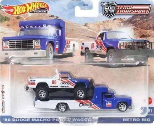 Premium HKF38 Team Transport '80 Dodge Macho Power Wagon / Retro Rig (#51)
