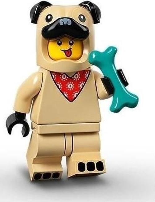 Minifigures 71029 Series 21 : 5.Pug Costume Guy +5 Yaş (1 Parça)