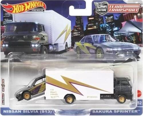 Premium HKF41 Team Transport Nissan Silvia (S13) / Sakura Sprinter (#52)