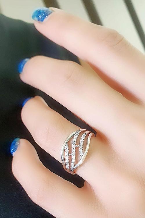 Zirkon Taşlı 925ayar Gümüş Yüzük