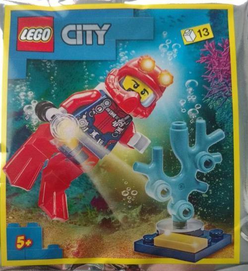 City 952012 Diver +5 Yaş (13 Parça)