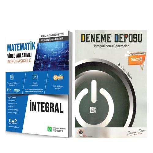 Çap Yayınları Matematik İntegral ve Deneme Deposu Konu Denemeleri Seti 2 Kitap