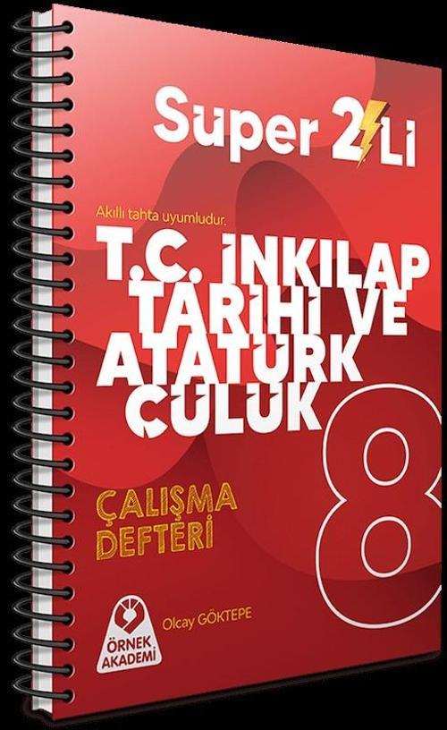 Örnek Akademi 8.Sınıf T.C. İnkılap Tarihi ve Atatürkçülük Çalışma Fasikülü