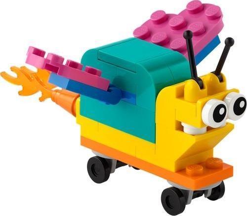 Classic 30563 Build your own Snail +5 Yaş (36 Parça)