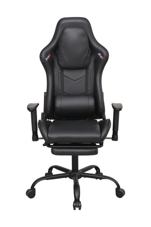 Adore Gaming ProX Oyuncu Koltuğu Siyah S. Deri 71x77,5-126x136 cm