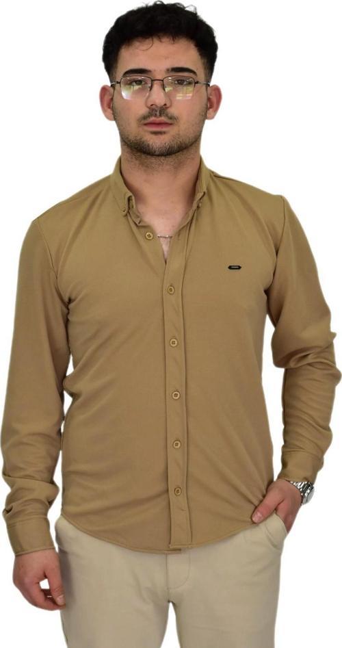 Erkek Likralı Spor Silim Fit Gömlek BGL-ST04332