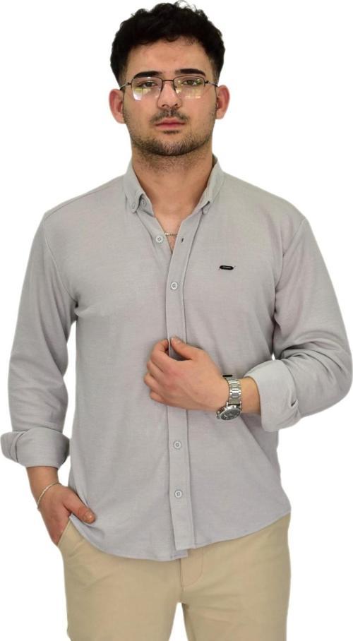 Erkek Likralı Spor Silim Fit Gömlek BGL-ST04333