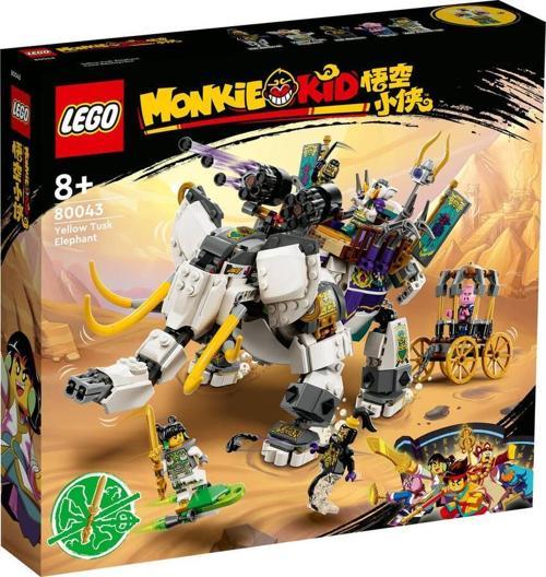 Monkie Kid 80043 Yellow Tusk Elephant +8 Yaş (844 Parça)