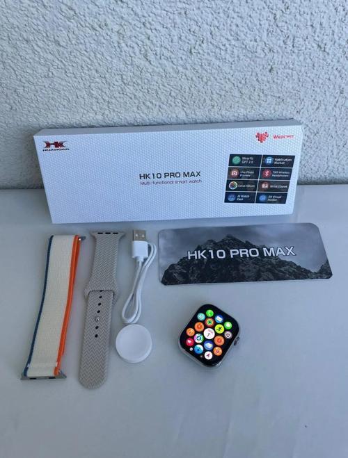 HK10 Pro Max Amoled Wearfitpro/Chatgpt/Ses Kayıt/ Akıllı Saat