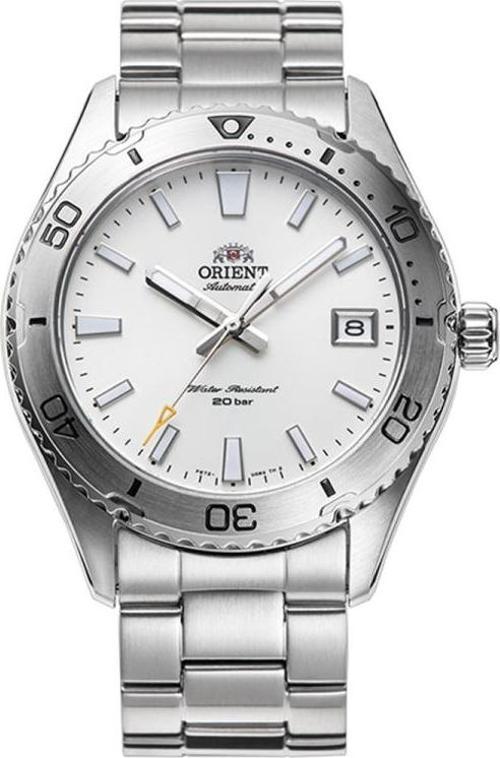 RA-AC0Q03S30B Kurmalı Otomatik Çelik Gri Beyaz Kadran 40 mm Erkek Kol Saati