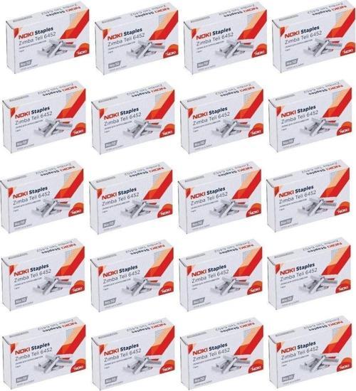 Küçük Beyaz Zımba Teli No:10 1000'li X 20 Paket