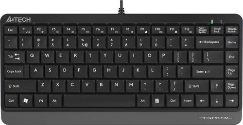A4 Tech FK11 Q Usb Kablolu Mm Mini Gri Siyah Klavye
