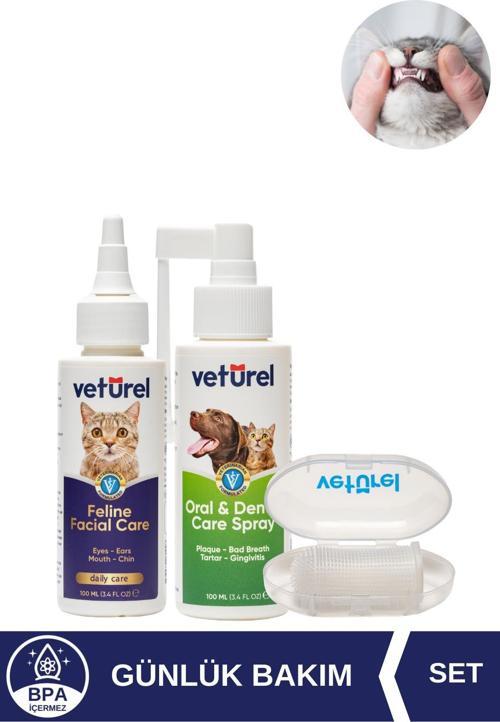 Ağız Bakımı Veturel Aknesi Siyah Nokta Veturel Diş Fırçası Plak Tartar Silikon Fırça Pratik Set