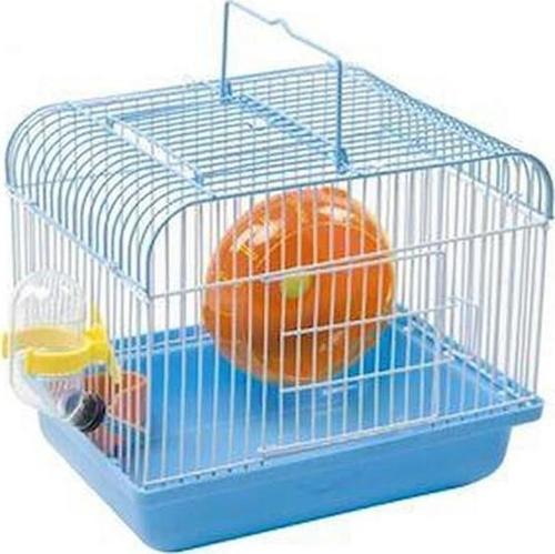 Palmas Hamster Kafesi 22,5x17x17 Mavi-Yeşil-Pembe