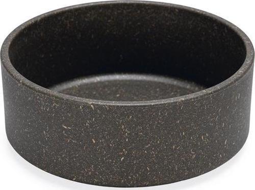 DBL Köpek Mama Su Kabı, Bambu, Antrasit, 14cm, 410ml