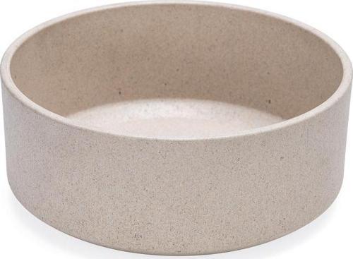 DBL Köpek Mama Su Kabı, Bambu, Bej, 17cm, 800ml