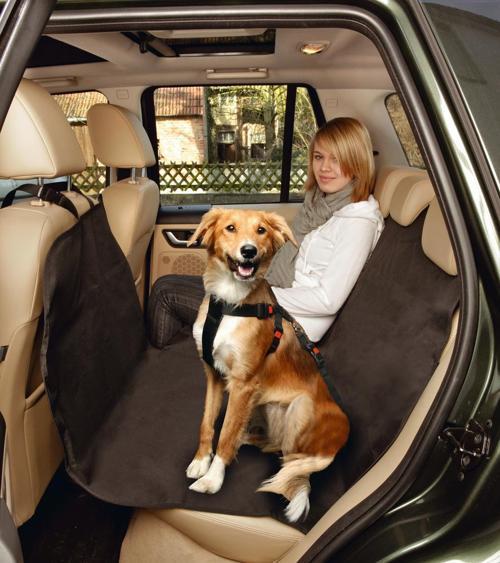 Köpek Arka Koltuk Örtüsü, Su Geçirmez, Siyah, 160x129cm