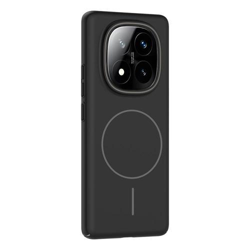 Redmi Note 14 Pro Plus Kılıf Magsafe Şarj Özellikli Kamera Çıkıntılı Ruby Lüx Silikon Kapak
