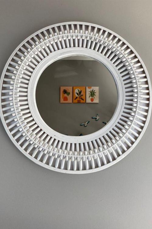Seta Mirror Ahşap Ayna