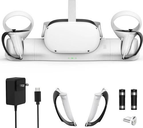Yükseltilmiş Şarj İstasyonu - Meta Quest 2 için USB-C Şarj Kablosu