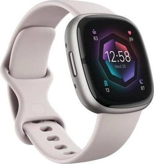 Sense 2 Gelişmiş Sağlık ve Fitness Akıllı Saati Lunar White/Platinum