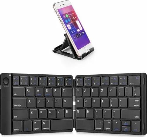 Katlanabilir Bluetooth Klavye (Stand Tutuculu) Siyah BT x 1