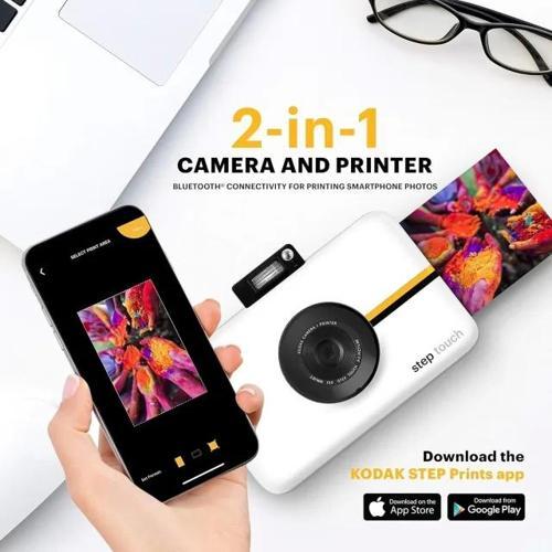Kodak Step Touch 13MP Dijital Kamera ve Instant Yazıcı Camera Beyaz
