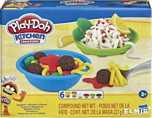 Eğlenceli Mutfağım Oyun Seti Spaghetti N Meatballs E7253-E8680
