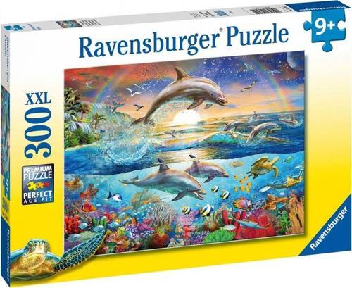 Çocuk Puzzle 300 Parça Yunuslar 128952