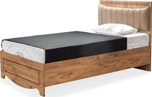 Karyola, Papatya Başlıklı Bazalı Karyola 90x190