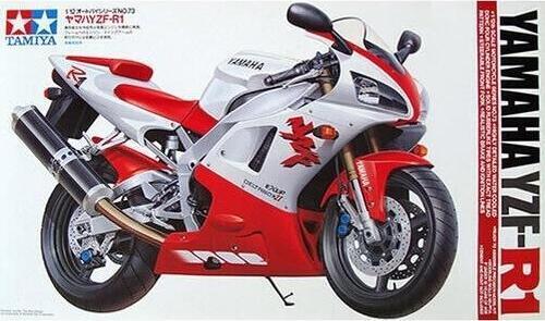 Yamaha YZF-R1 Motorbike 1:12 Plastique Model Motorsiklet Yapım Kiti 