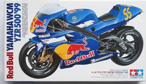 Tamiya 14076 Red Bull Yamaha WCM YZR500 '99 Motosiklet Model Maket Yapım Kiti