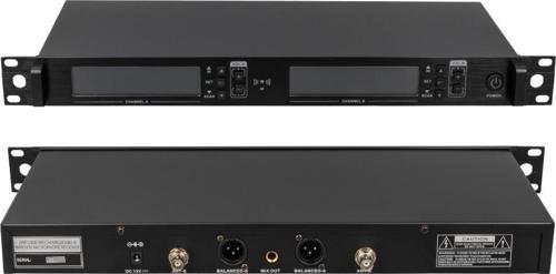 MV21633 2 El Tipi Mikrofonlu 100+100 Kanal Antenli Uhf-Pll Kablosuz Telsiz Mikrofon