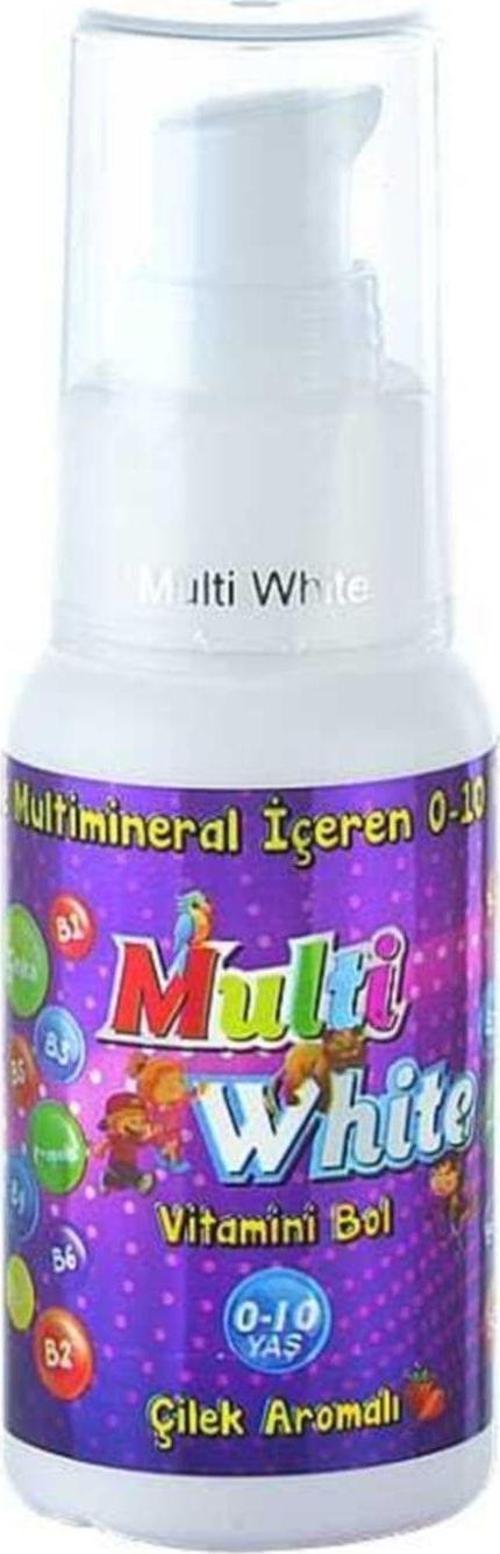 MULTI WHITE DIS MACUNU CILEKLI 0-10 YAS 50ML