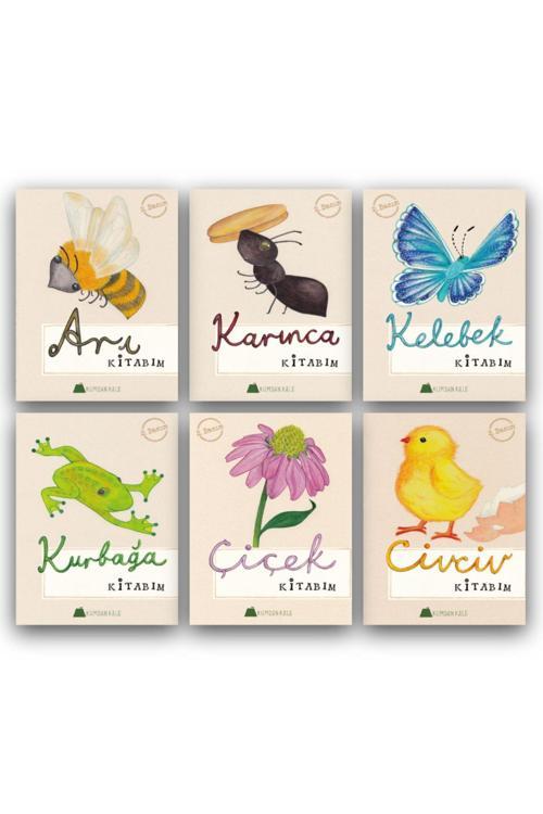 Kumdan Kale Yayınları Doğa Seti (6 Ay-3 Yaş) 6 Kitap