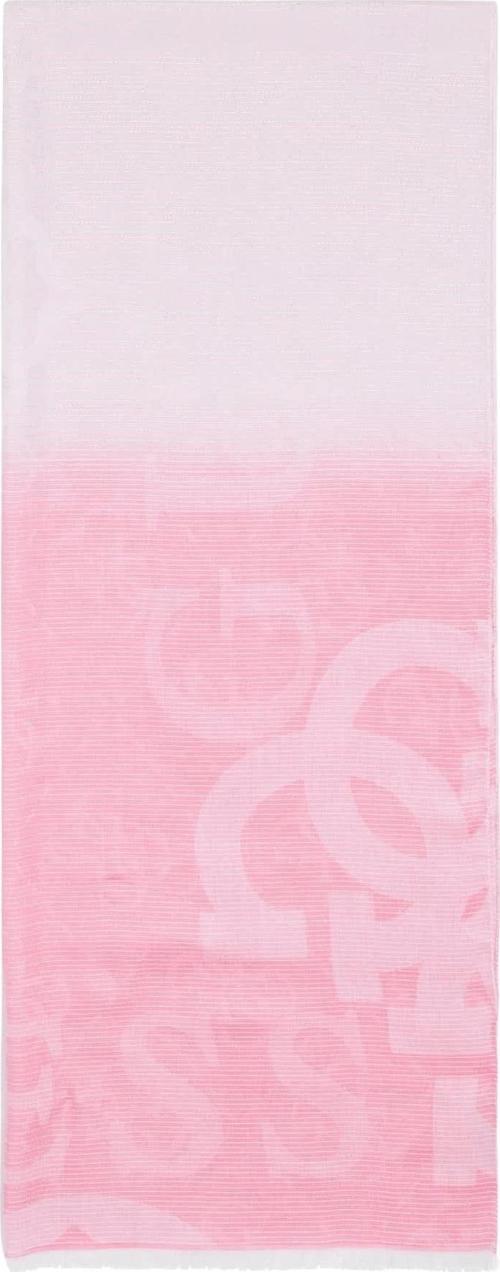 Kadın Pembe Arnela Işıltılı Şal 80x180