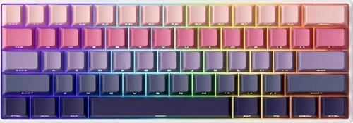 MONSGEEK FUN60 Max Shine-Through Phantom Pink Hall Effect Manyetik Switch ARGB Kablosuz Hotswap Mekanik Gaming Klavye