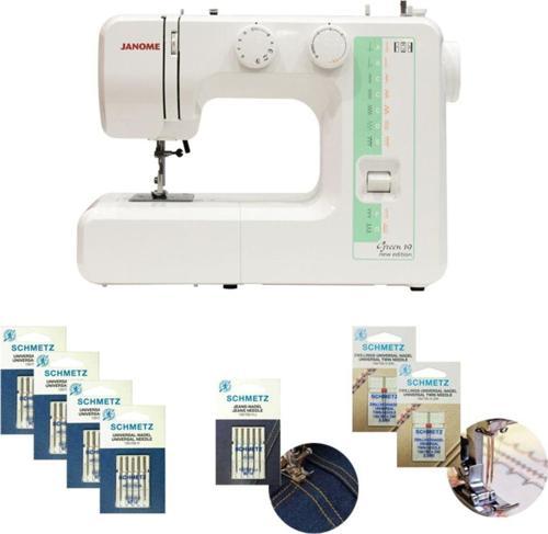 Green 19 Dikiş Makinesi - İğne Setli