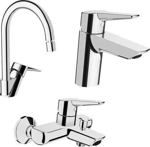 Solid S Lavabo Musluk Eviye Mutfak ve Banyo Batarya Seti