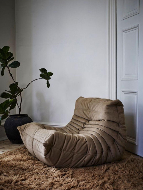 Edsy Puffer Relax Kahve Renk Berjer
