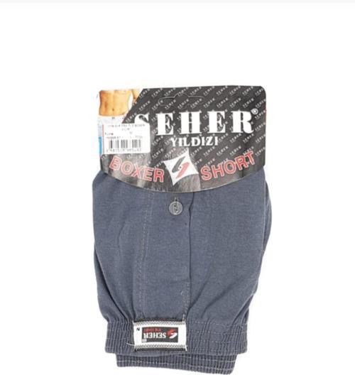 0008 ERKEK DÜZ BOXER 6 ADET